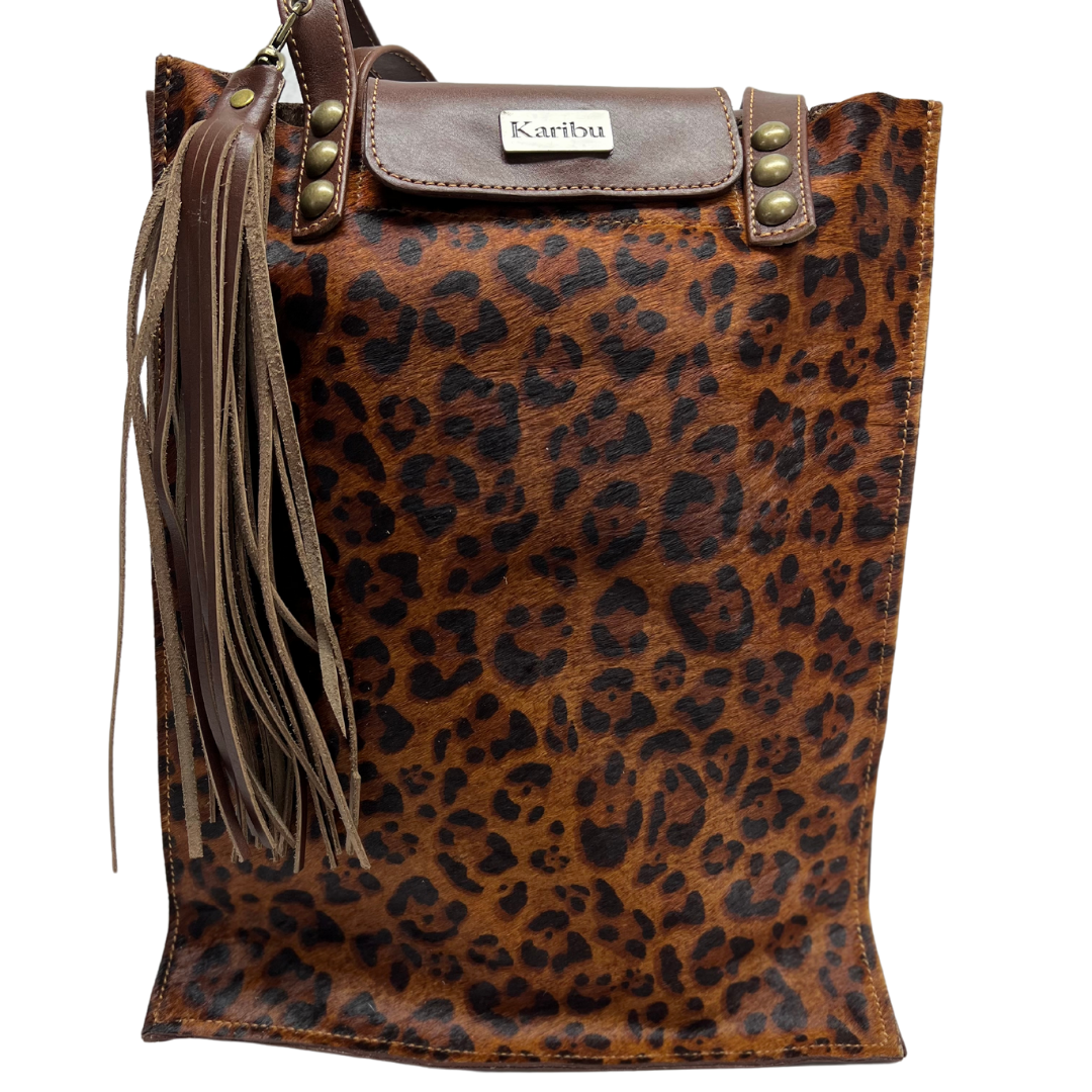 Juanita Café Wallet with Hair Pattern