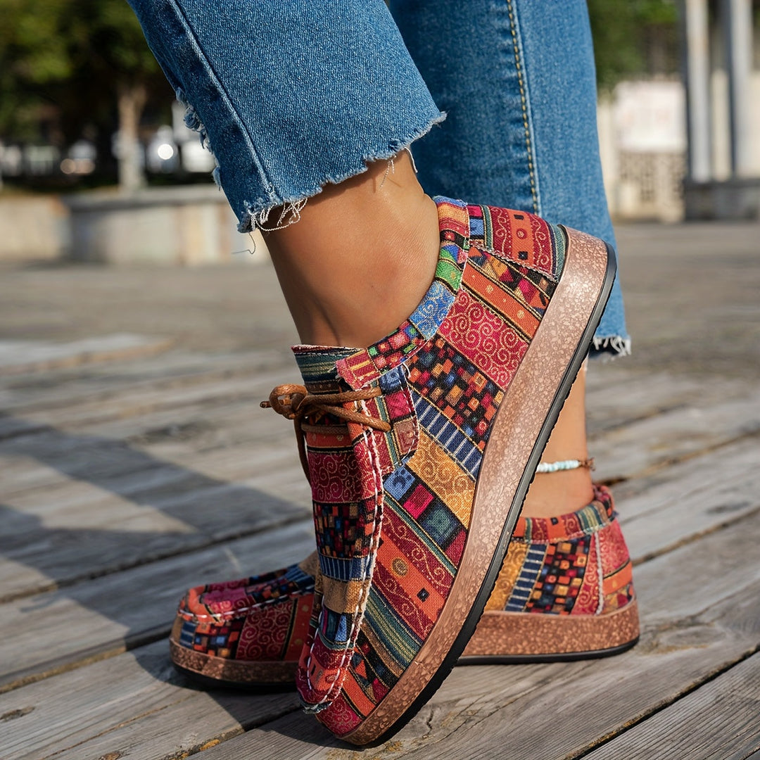 Colorful Retro Women's Shoes
