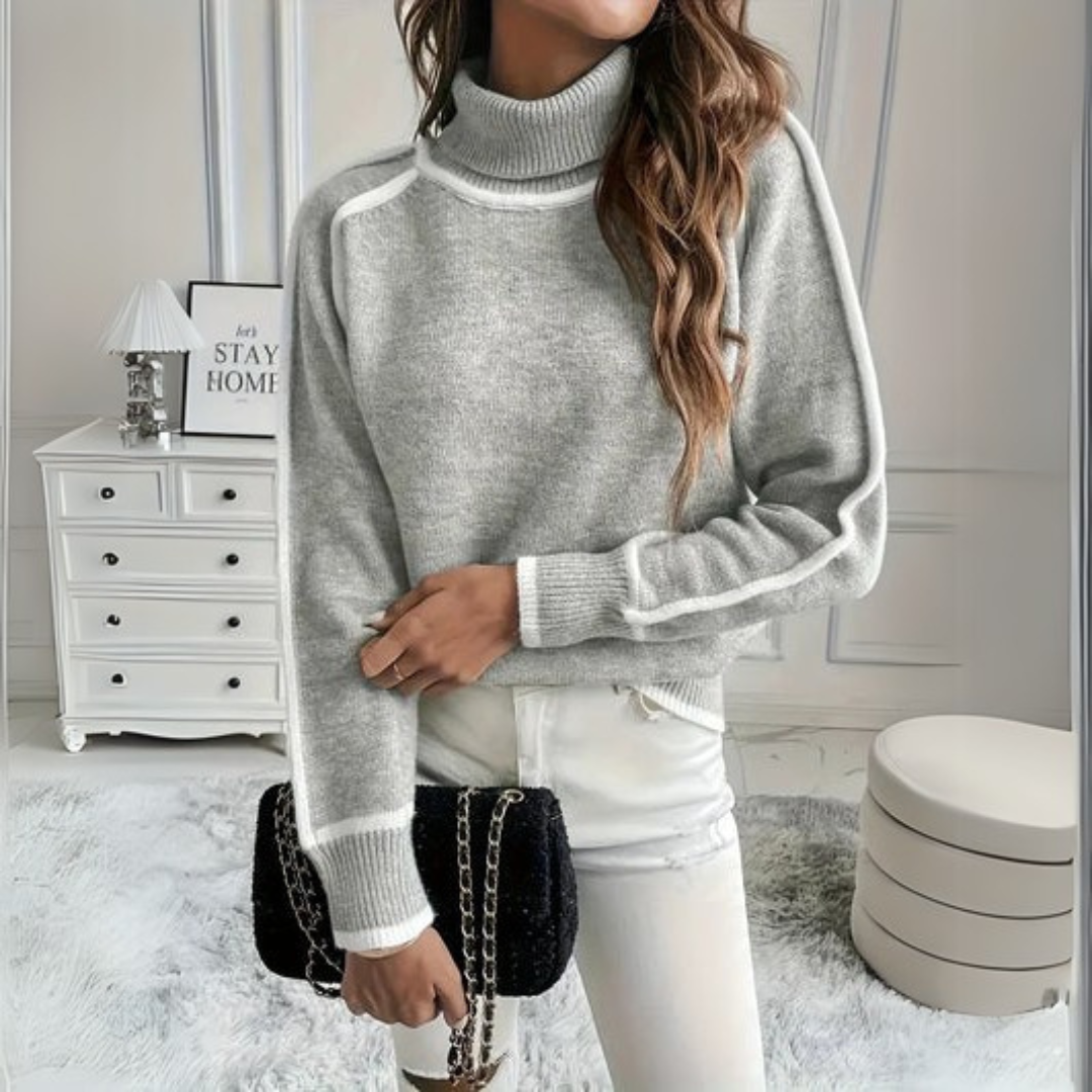 Aurora - Elegant Turtleneck Sweater