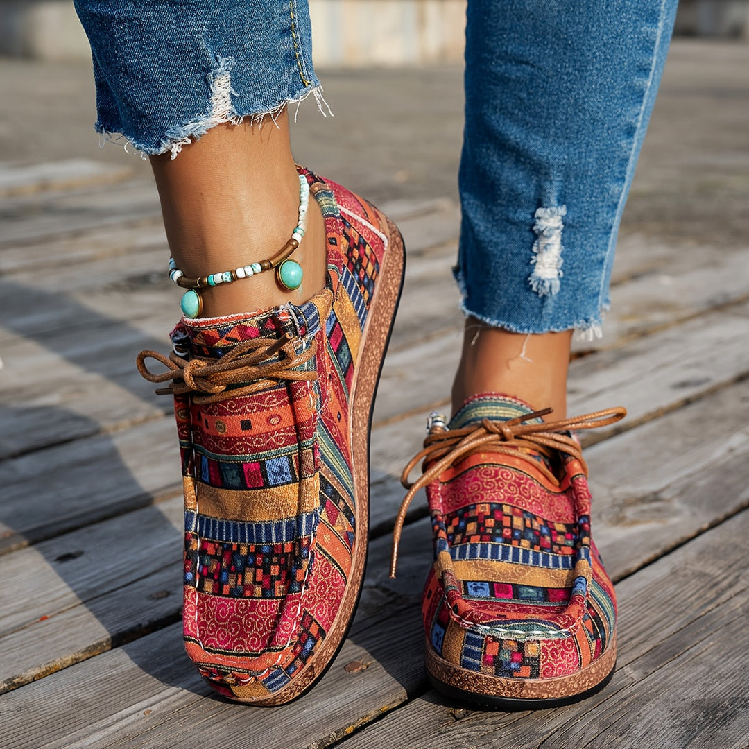 Colorful Retro Women's Shoes