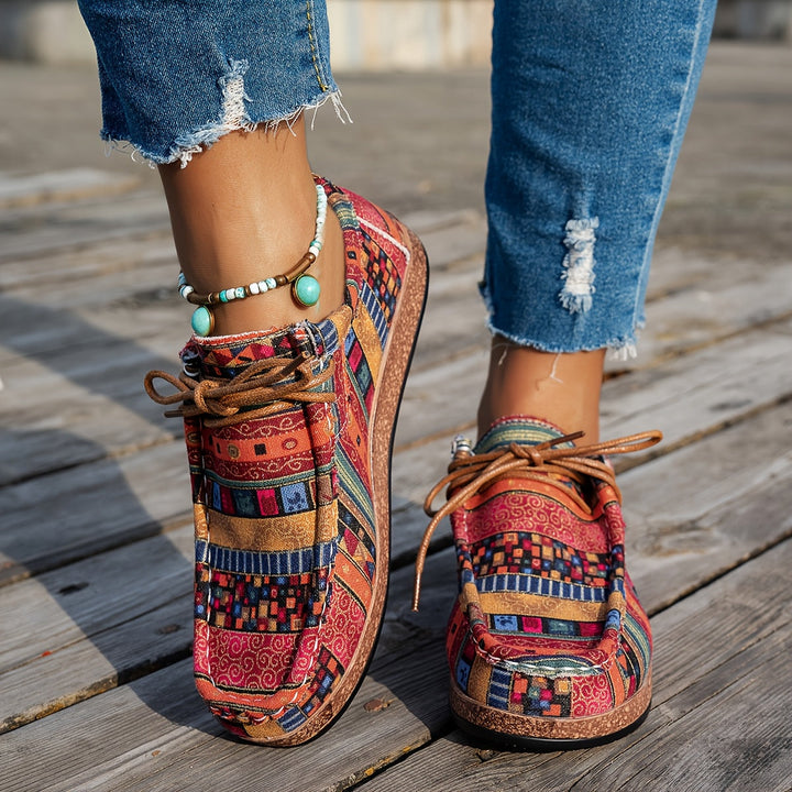 Colorful Retro Women's Shoes
