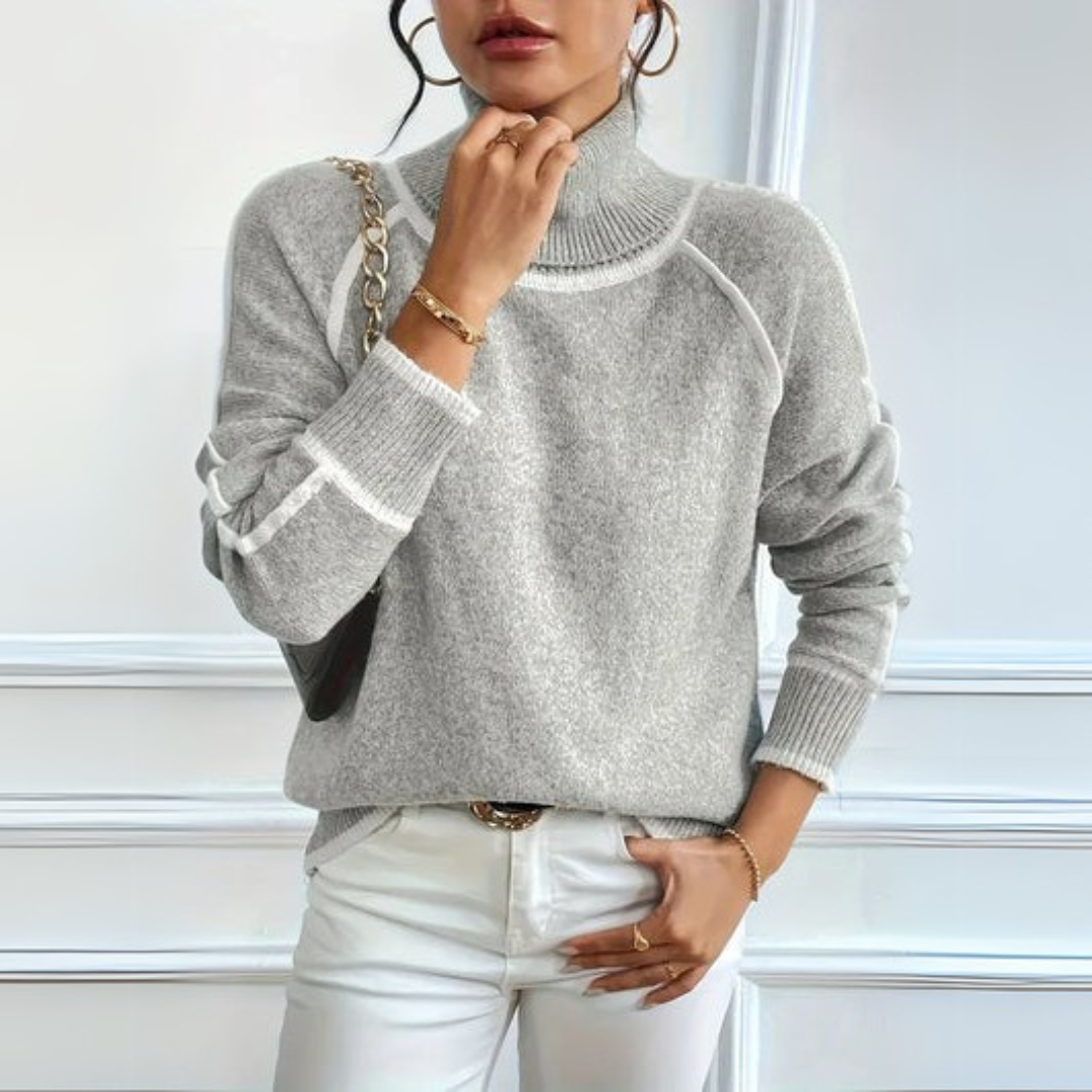 Aurora - Elegant Turtleneck Sweater