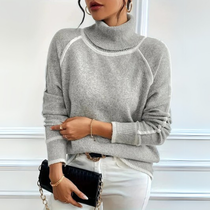 Aurora - Elegant Turtleneck Sweater