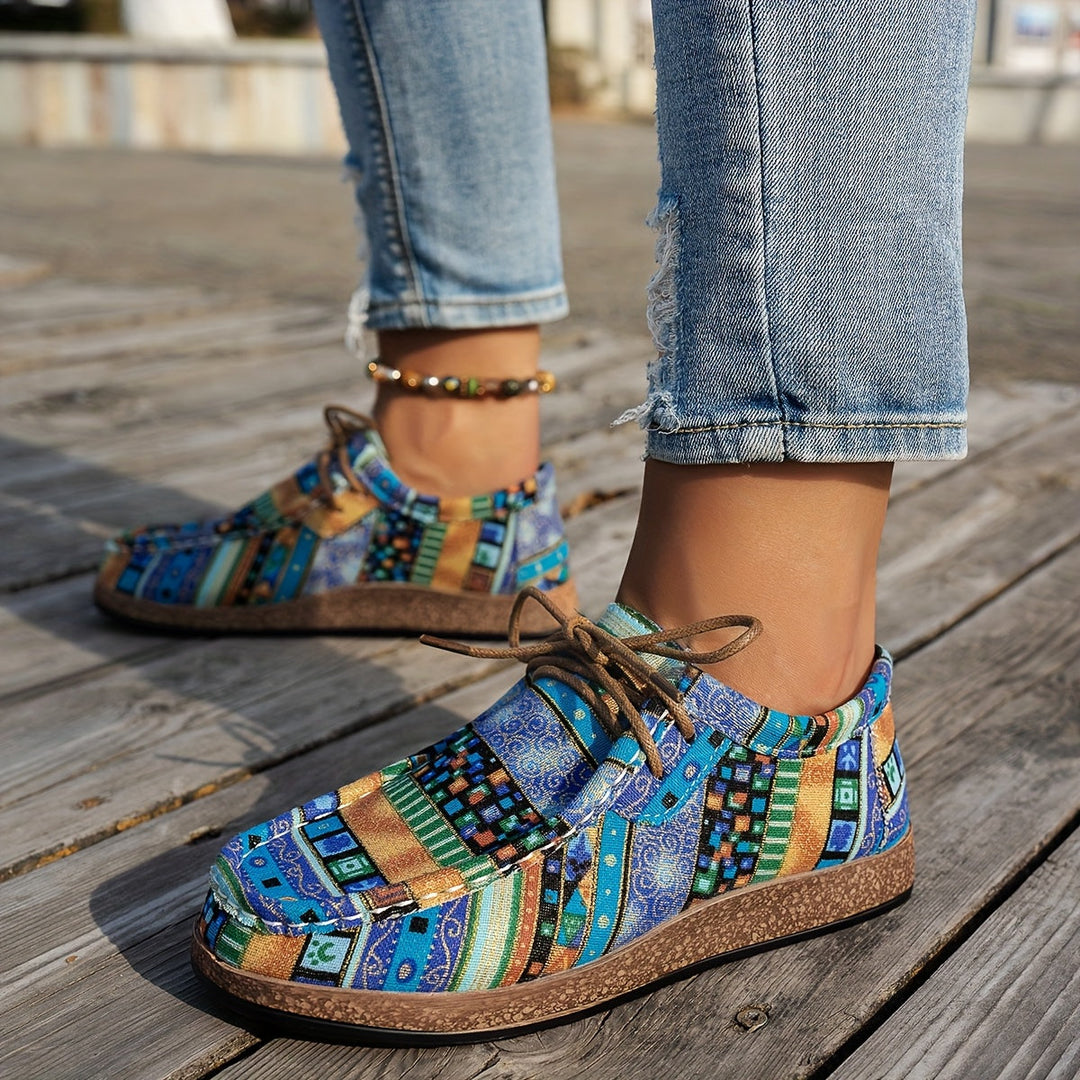 Colorful Retro Women's Shoes