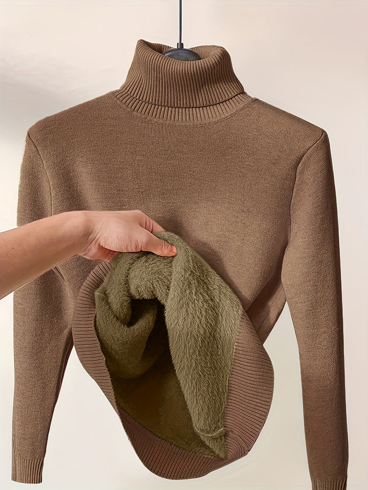 Zoe | Soft Turtle Neck Pullover Jumper