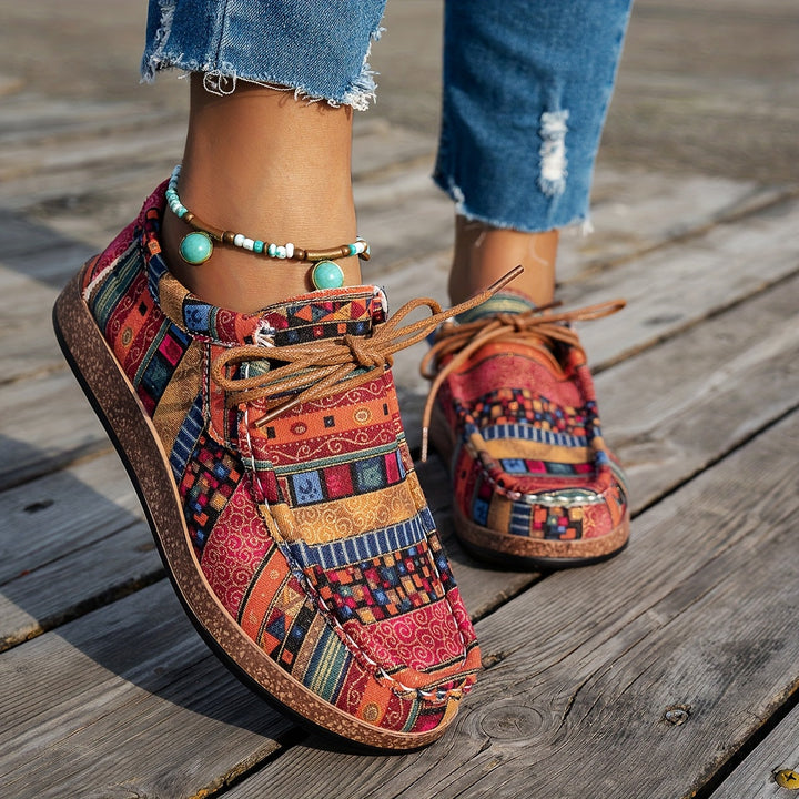 Colorful Retro Women's Shoes