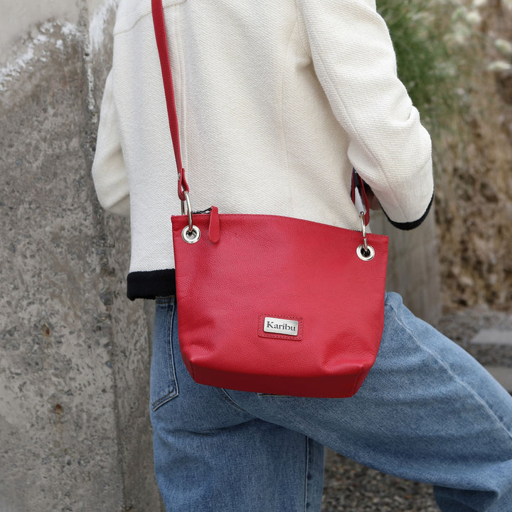 Josefa Red Handbag