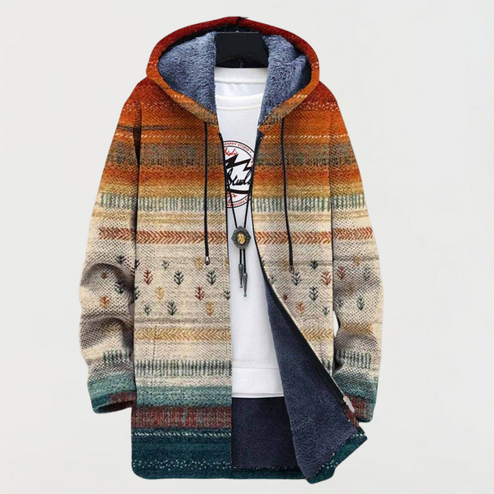 Ava | Autumn Striped Cardigan