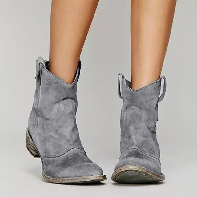 Paloma | Vintage Western Orthopedic Ankle Boots
