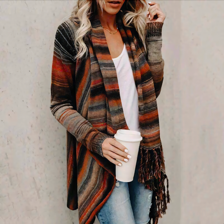 Elizabeth - Autumn Open Front Cardigan