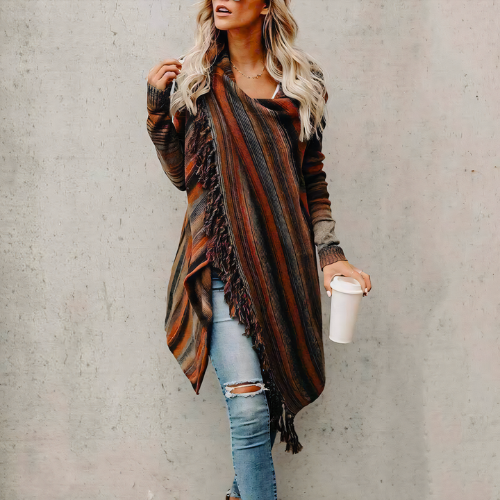 Elizabeth - Autumn Open Front Cardigan