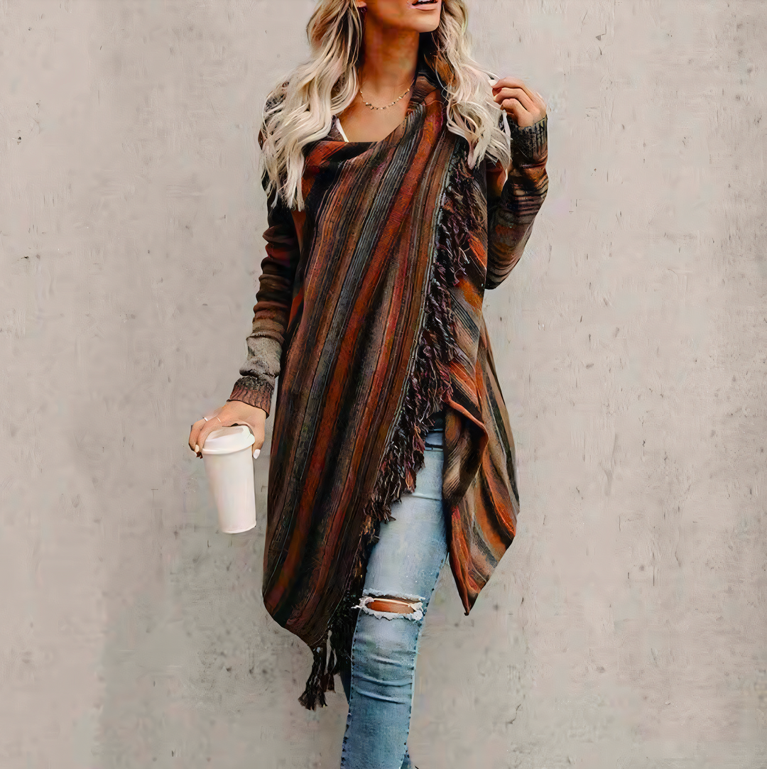 Elizabeth - Autumn Open Front Cardigan