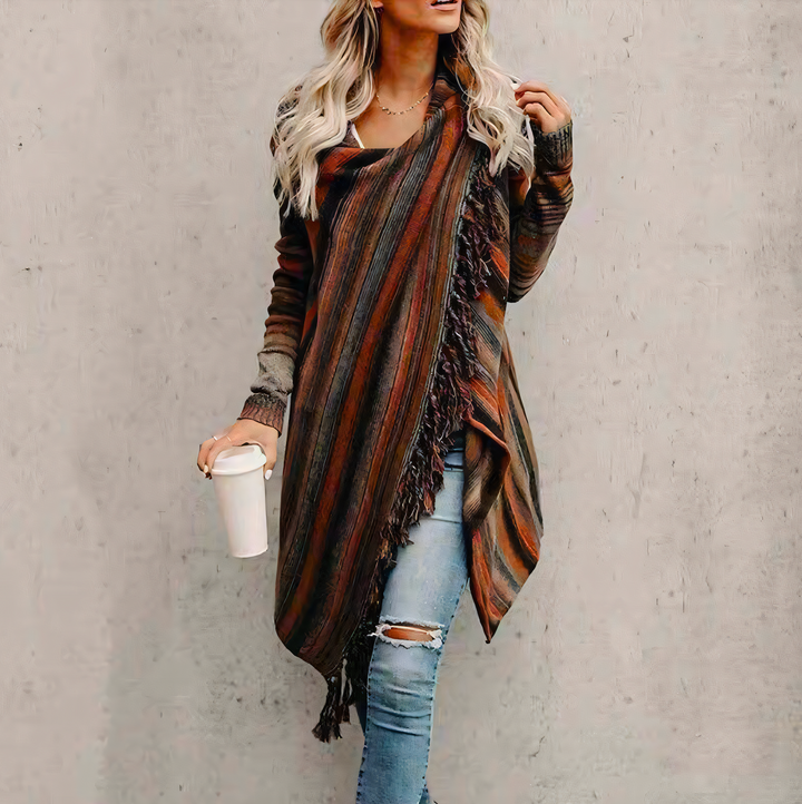 Elizabeth - Autumn Open Front Cardigan