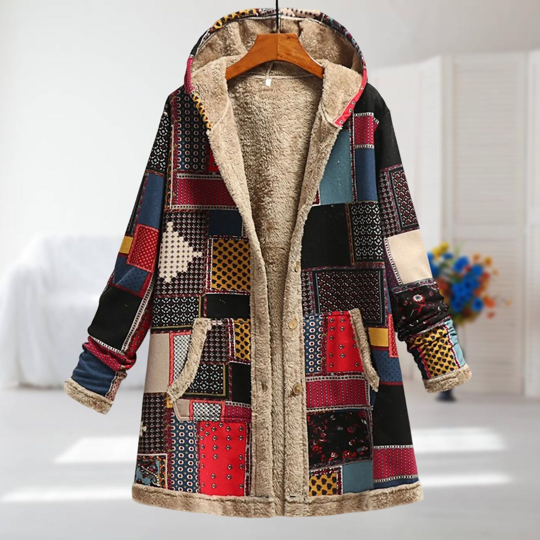 FLORA | Warm, Soft-Lined Cardigan Parka