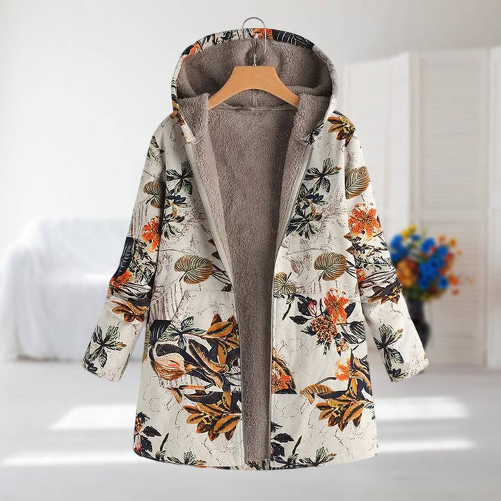 FLORA | Warm, Soft-Lined Cardigan Parka
