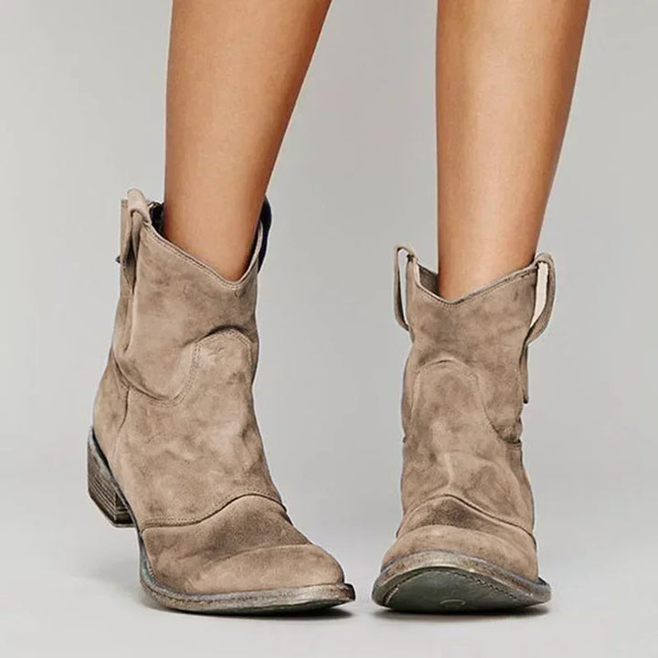 Paloma | Vintage Western Orthopedic Ankle Boots