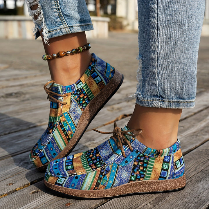 Colorful Retro Women's Shoes