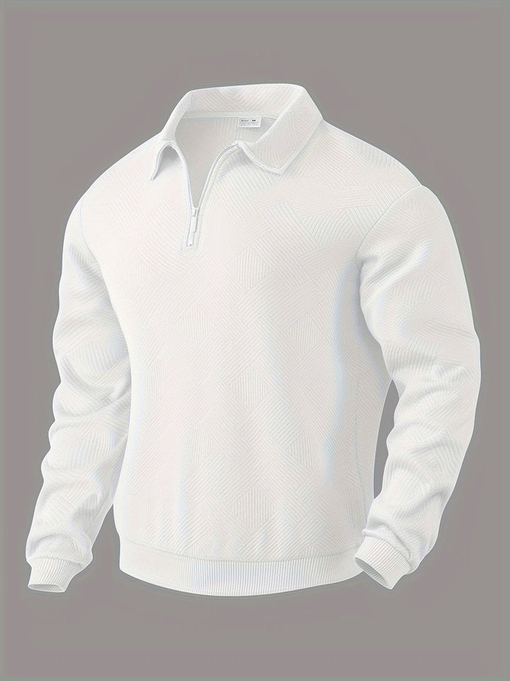 James™ | Vintage Geometric Design Sweater