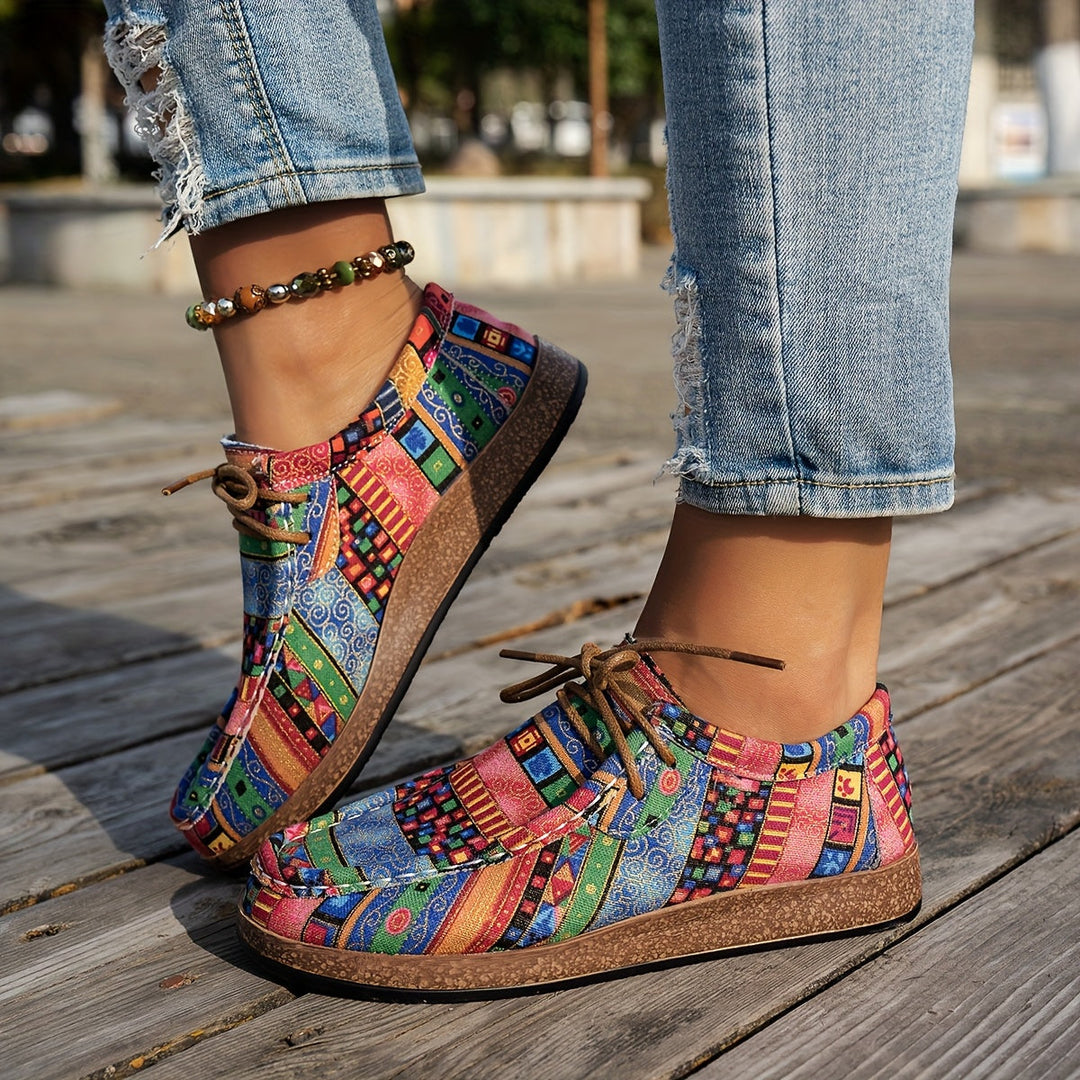Colorful Retro Women's Shoes