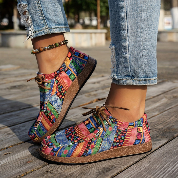 Colorful Retro Women's Shoes