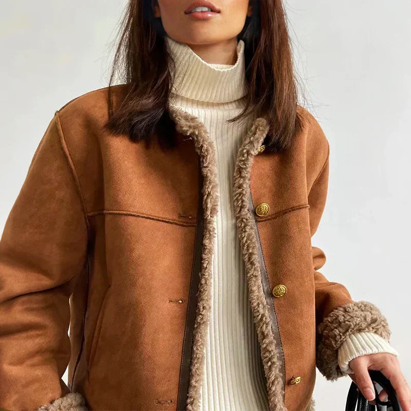 CHARLIE™ | WARM AND REFINED LEATHER JACKET