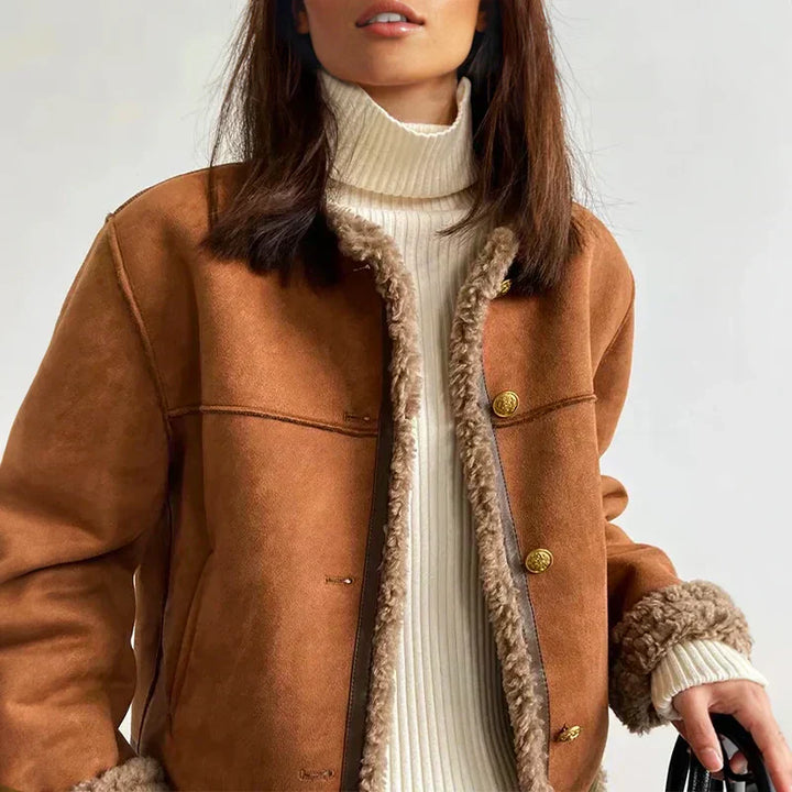 CHARLIE™ | WARM AND REFINED LEATHER JACKET